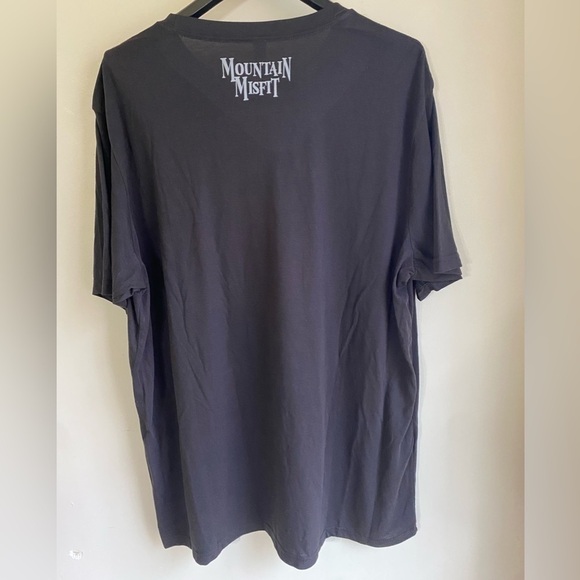 Mountain Misfit 2XL Men's lightweight T-shirt.New! Poly cotton blend. Black/gray - Picture 6 of 10